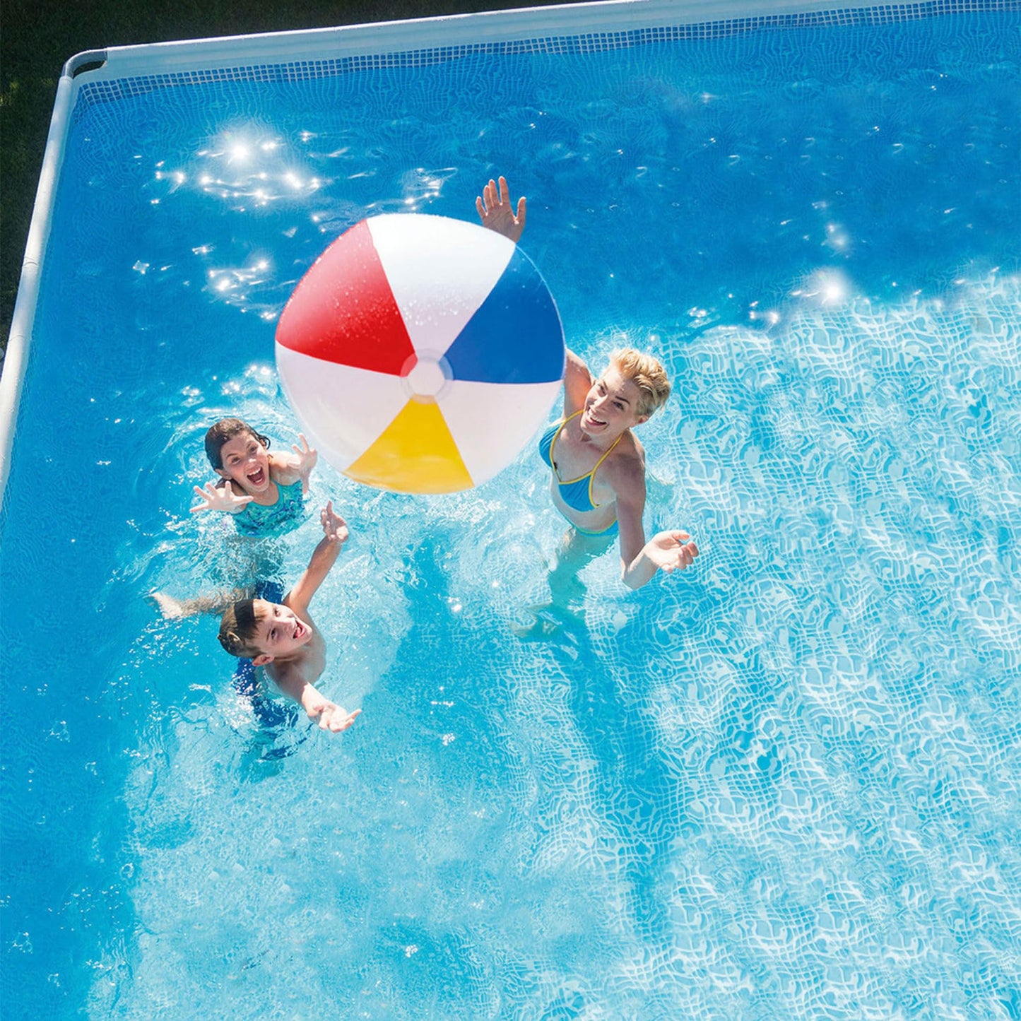 INTEX Ultra XTR 32 ft x 16 ft 52 in Above Ground Pool Set, Rectangular Swimming Pool